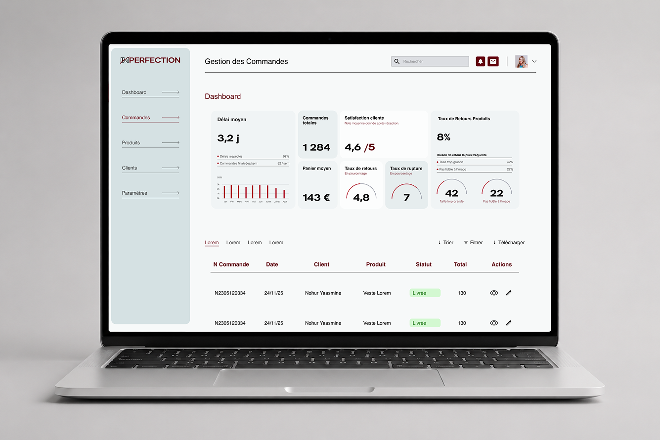 Imperfection — Mockup