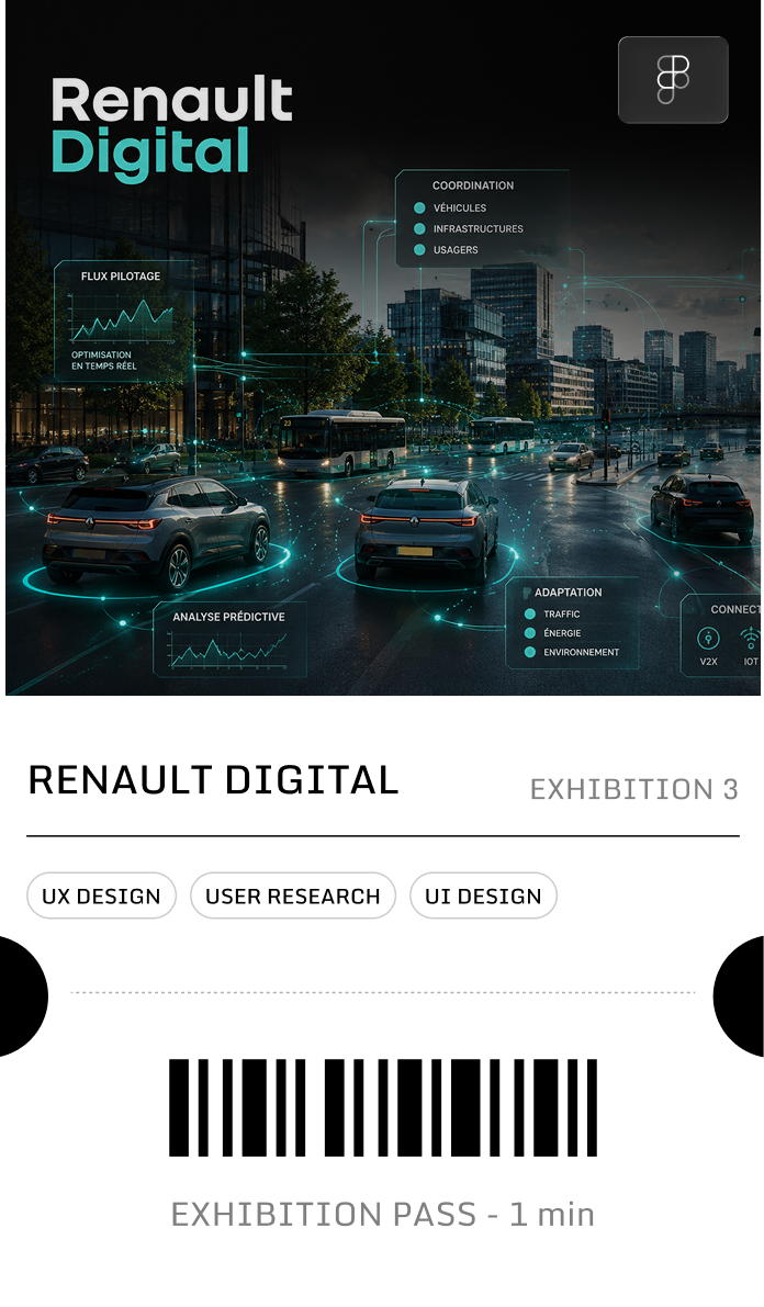 Renault Digital — Ticket