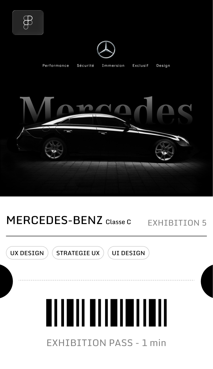 Mercedes Benz Classe C — Ticket