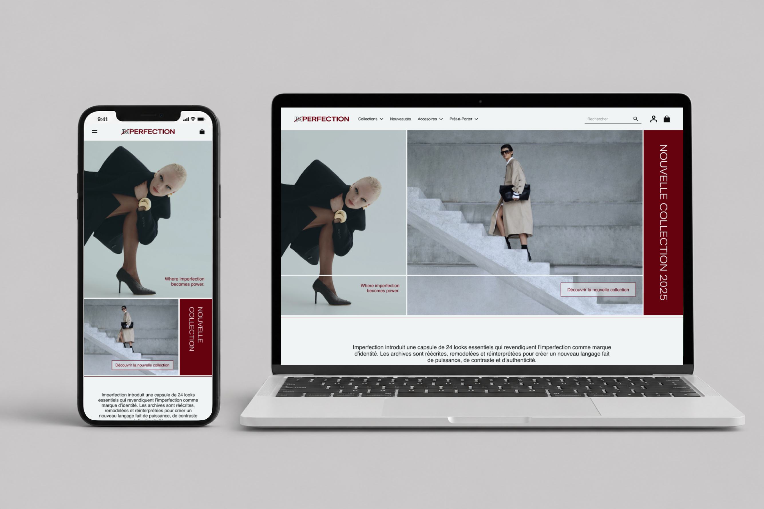 Imperfection — Mockup